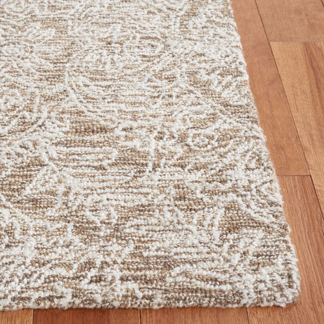 Safavieh Ebony 4'-0" x 6'-0" Rug in Brown / Ivory