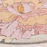 Safavieh Jardin 6'-0" x 6'-0" Rug in Ivory / Pink