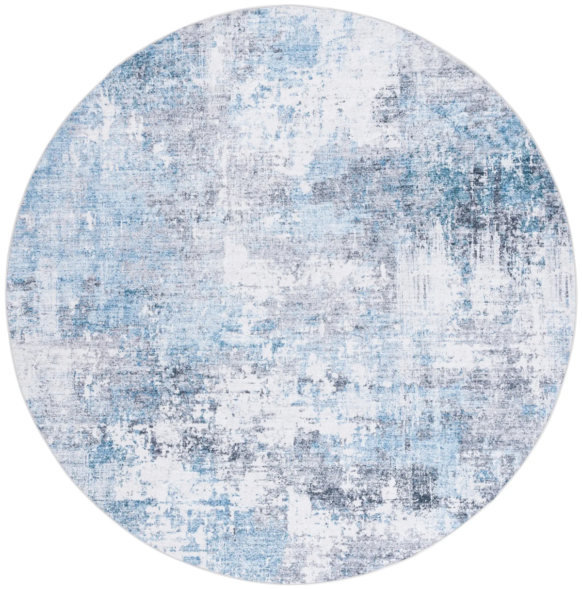 Safavieh Santa Monica 6'-0" x 6'-0" Rug in Ivory / Blue