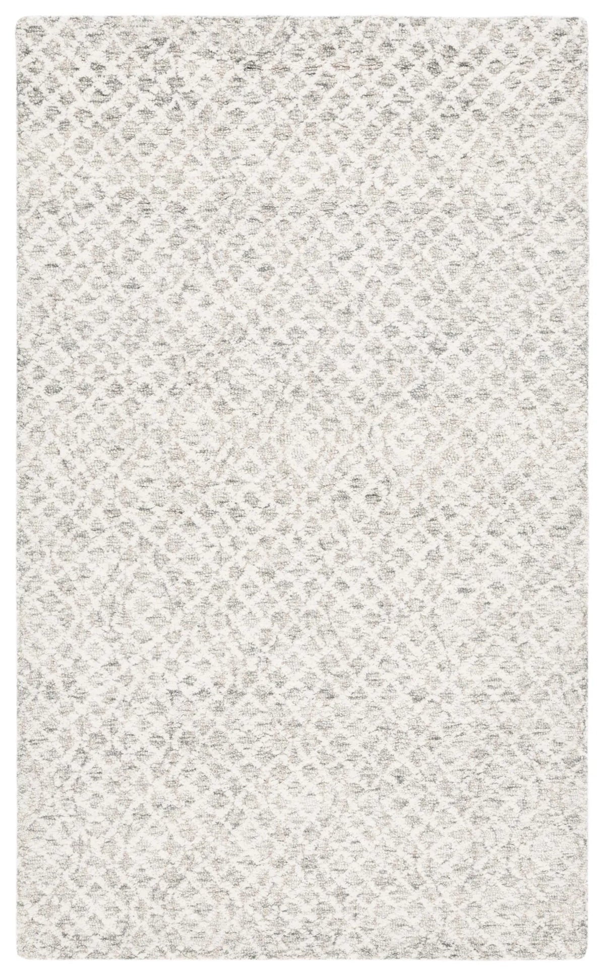Safavieh Ebony 3'-0" x 5'-0" Rug in Grey / Ivory
