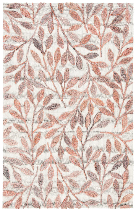 Safavieh Southampton 4'-0" x 6'-0" Rug in Rust / Ivory