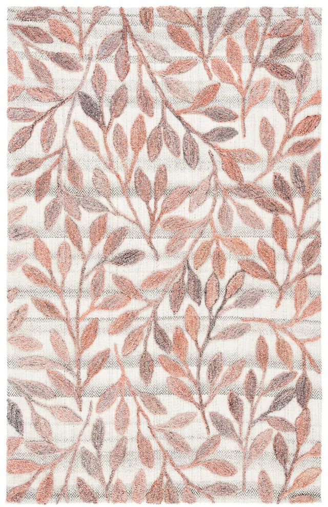 Safavieh Southampton 4'-0" x 6'-0" Rug in Rust / Ivory