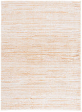 Safavieh Rumi Shag 4'-0" x 6'-0" Rug in Gold / Ivory