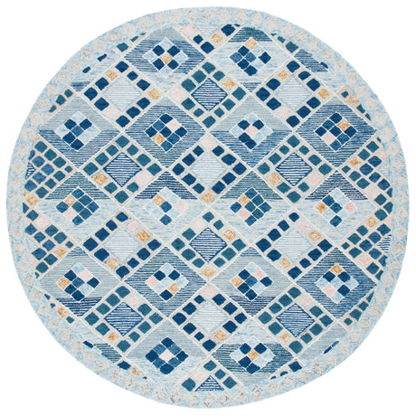 Safavieh Soho 6'-0" x 6'-0" Rug in Navy / Blue