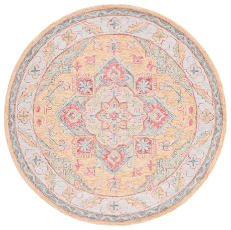 Safavieh Metro 6'-0" x 6'-0" Rug in Yellow / Rust