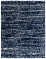 Safavieh Hudson Shag 10'-0" x 14'-0" Rug in Navy / Ivory