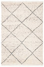 Safavieh Casablanca 4'-0" x 6'-0" Rug in Ivory / Black
