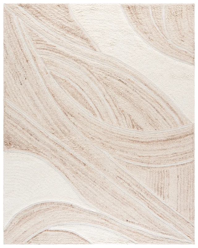 Safavieh Casablanca 8'-0" x 10'-0" Rug in Beige / Ivory