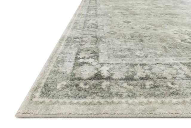 Loloi Rosette Ros-04 Steel/Graphite Rugs - rug corner