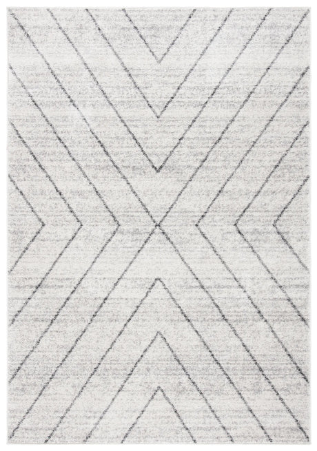 Safavieh Adirondack 4'-0" x 6'-0" Rug in Ivory / Dark Grey