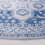 Safavieh Tucson 6'-0" x 6'-0" Rug in Grey / Navy