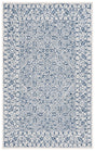 Safavieh Dip Dye 4'-0" x 6'-0" Rug in Blue / Ivory