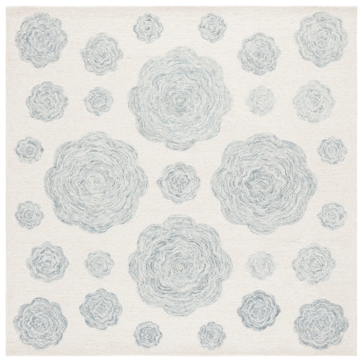 Safavieh Jardin 6'-0" x 6'-0" Rug in Ivory / Grey