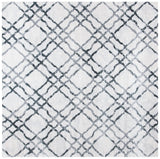 Safavieh Martha Stewart Isabella 6'-7" x 6'-7" Rug in Ivory / Grey