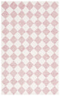 Safavieh Ebony 4'-0" x 6'-0" Rug in Blush Pink / Ivory