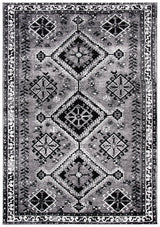 Safavieh Vintage Hamadan 4'-0" x 6'-0" Rug in Grey / Black