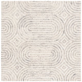 Safavieh Trace 6'-0" x 6'-0" Rug in Grey / Ivory