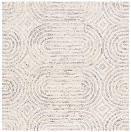 Safavieh Trace 6'-0" x 6'-0" Rug in Grey / Ivory