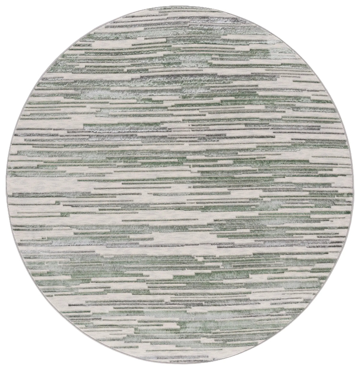 Safavieh Orchard 6'-7" x 6'-7" Rug in Grey / Green