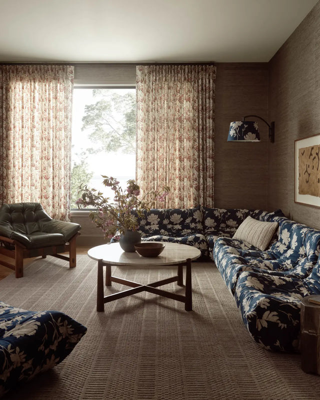 Loloi Hadley HD-03 Stone Rugs - room scene 2