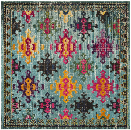 Safavieh Monaco 6'-7" x 6'-7" Rug in Blue / Multi