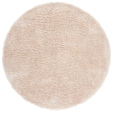 Safavieh Shag 7'-0" x 7'-0" Rug in Beige
