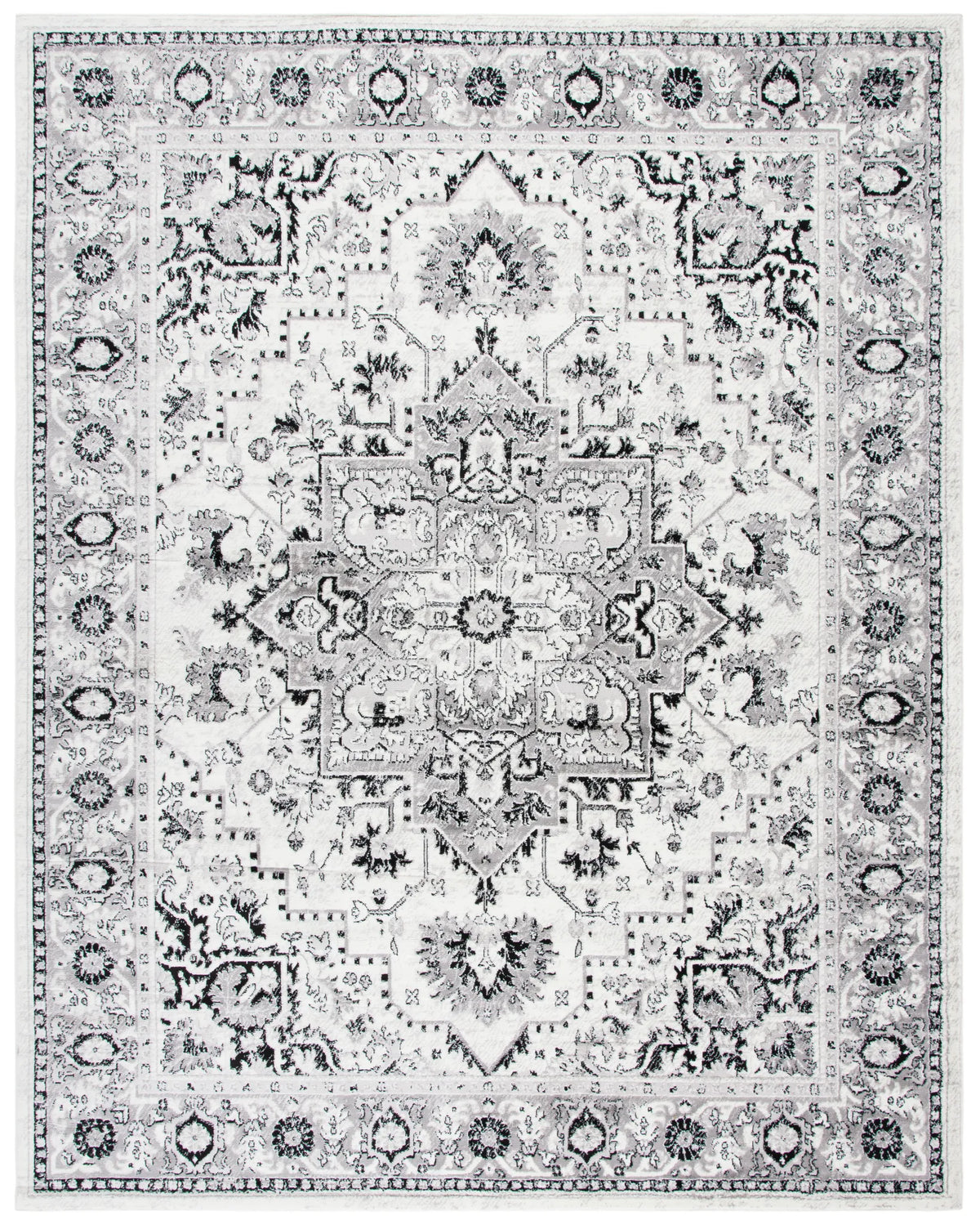 Safavieh Skyler 10'-0" x 14'-0" Rug in Grey / Ivory