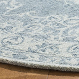 Safavieh Micro-Loop 5'-0" x 5'-0" Rug in Blue / Light Blue