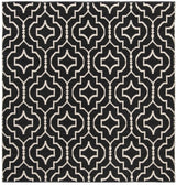 Safavieh Montauk 6'-0" x 6'-0" Rug in Black / Ivory