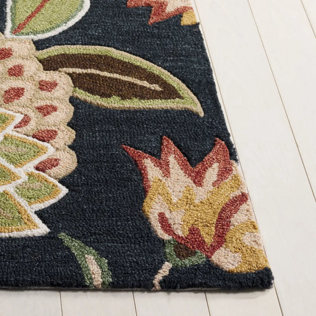Safavieh Jardin 4'-0" x 6'-0" Rug in Blue / Light Green