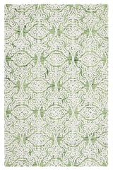 Safavieh Blossom 4'-0" x 6'-0" Rug in Green / Ivory