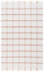 Safavieh Montauk 4'-0" x 6'-0" Rug in Ivory / Rust