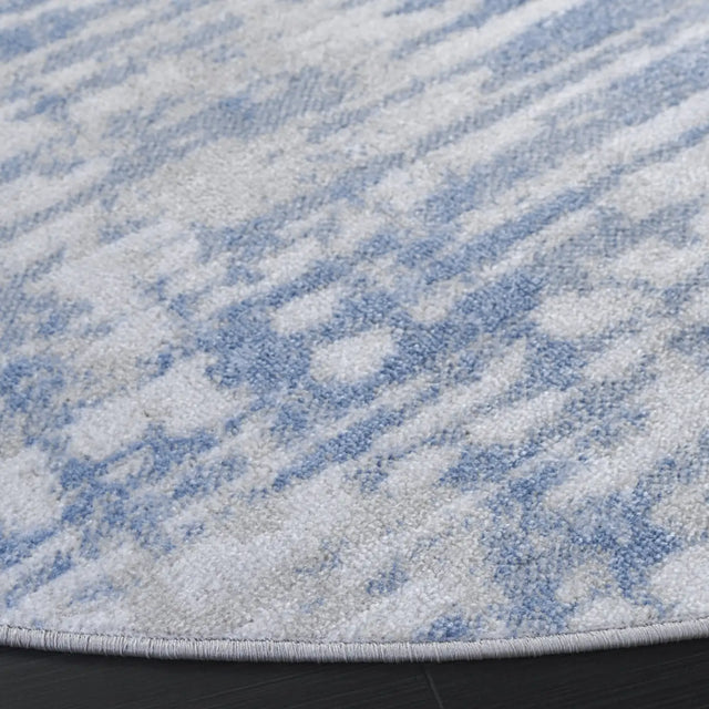 Safavieh Bayside 6'-7" x 6'-7" Rug in Ivory / Blue