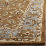 Safavieh Heritage 5'-0" x 8'-0" Rug in Brown / Blue