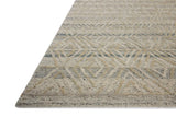 Loloi Elias Ela-04 Fog/Natural Rug - rug corner