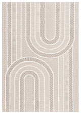 Safavieh Global 4'-0" x 6'-0" Rug in Beige / Ivory