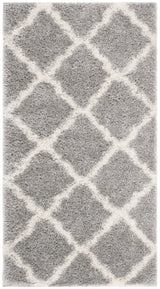 Safavieh Parma Shag 3'-0" x 5'-0" Rug in Grey / Cream