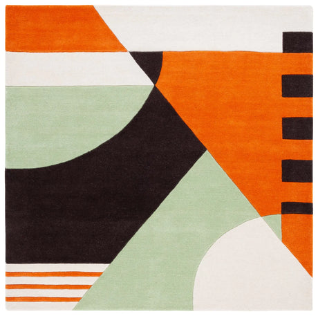 Safavieh Rodeo Drive 6'-0" x 6'-0" Rug in Green / Brown