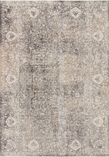 Loloi Homage Hom-03 Stone/Ivory Rugs - main flat