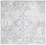 Safavieh Easton 6'-7" x 6'-7" Rug in Grey / Ivory