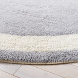Safavieh Vermont 6'-0" x 6'-0" Rug in Grey / Ivory