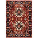 Oriental Weavers Sphinx Lilihan 2061V Red/ Blue Rugs - main flat