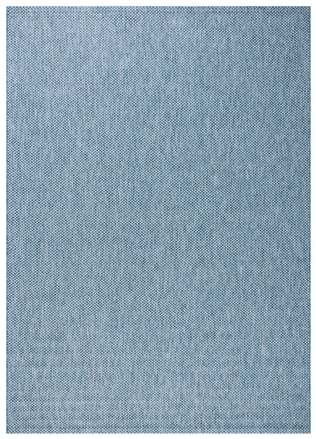 Safavieh Courtyard 10'-0" x 14'-0" Rug in Navy / Grey