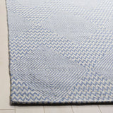 Safavieh Marbella 4'-0" x 6'-0" Rug in Dark Blue / Ivory