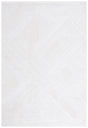 Safavieh Kingston 4'-0" x 6'-0" Rug in Ivory / Light Grey