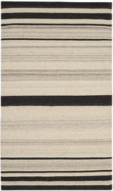 Safavieh Dhurries 3'-0" x 5'-0" Rug in Natural / Grey