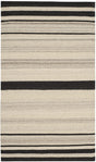 Safavieh Dhurries 3'-0" x 5'-0" Rug in Natural / Grey