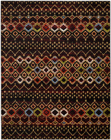 Safavieh Amsterdam 10'-0" x 14'-0" Rug in Black / Multi