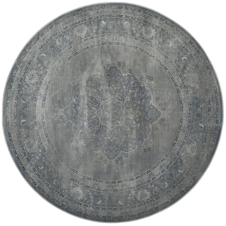 Safavieh Vintage 6'-0" x 6'-0" Rug in Light Blue / Light Grey