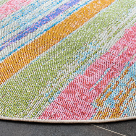 Safavieh Summer 6'-7" x 6'-7" Rug in Ivory / Green